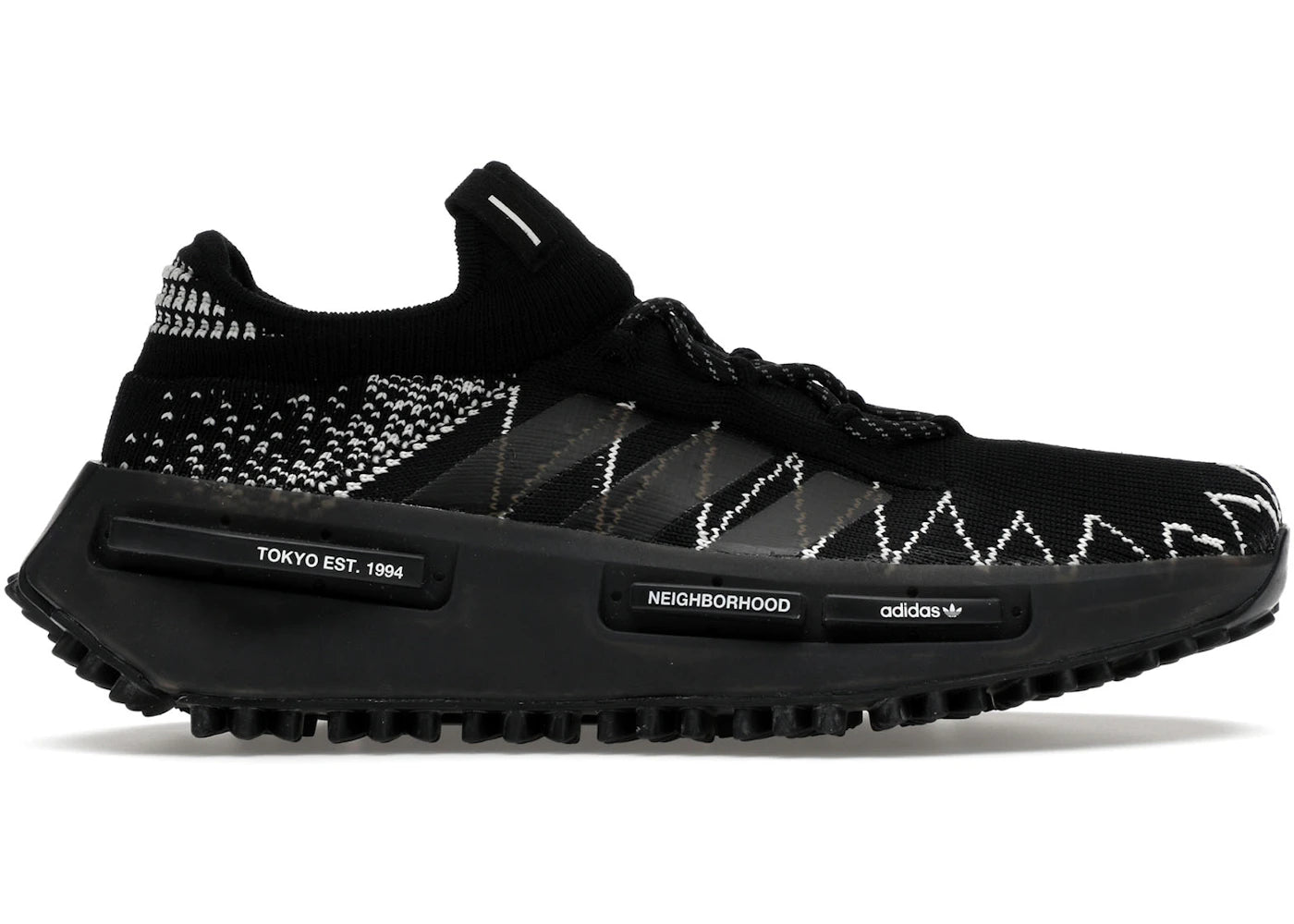 adidas NMD S1 Knit Neighborhood Black