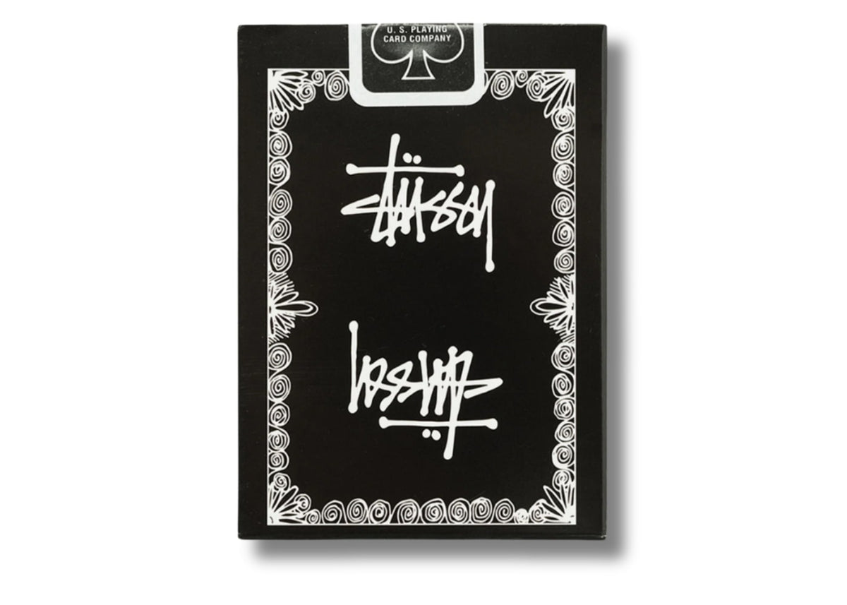 Stussy Bicycle Playing Cards Black