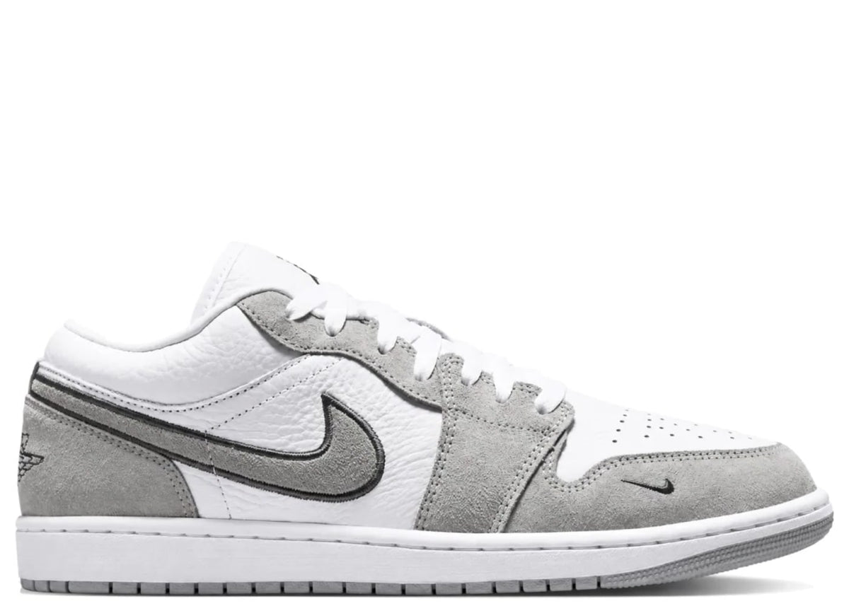 Jordan 1 Low White Iron Grey