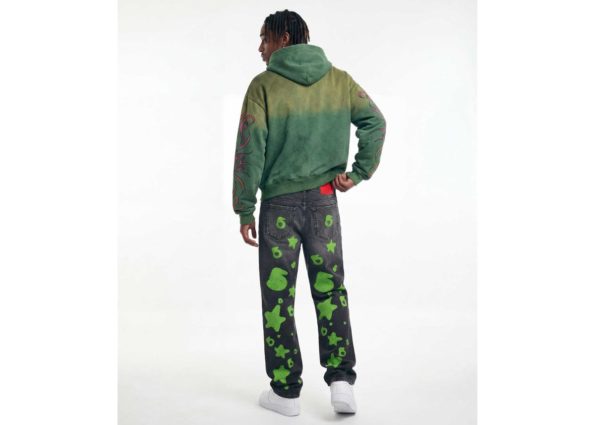 Vale Forever Inferno Zip Up Hoodie Green