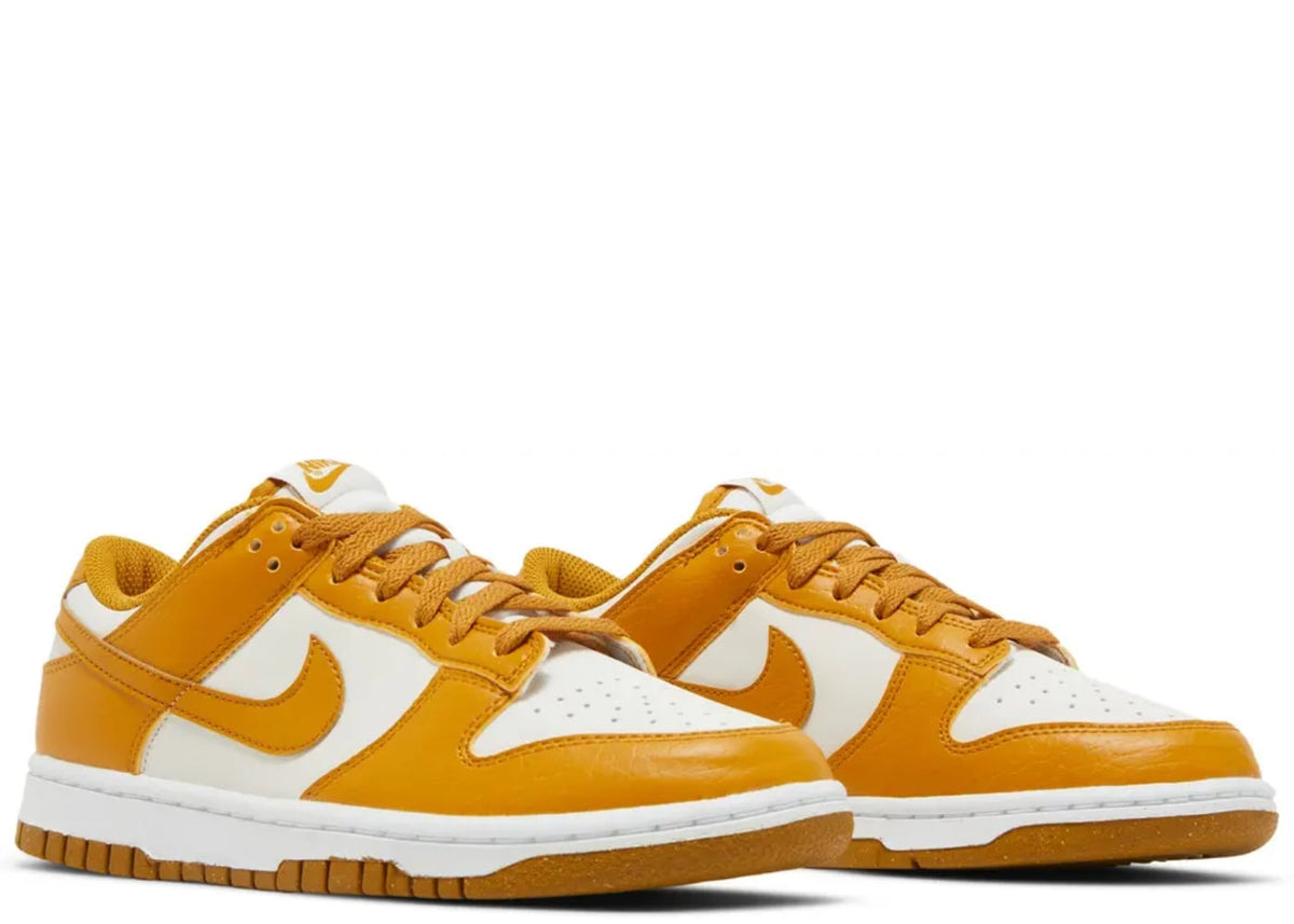 Nike Dunk Low Next Nature Phantom Gold Suede (Women's)