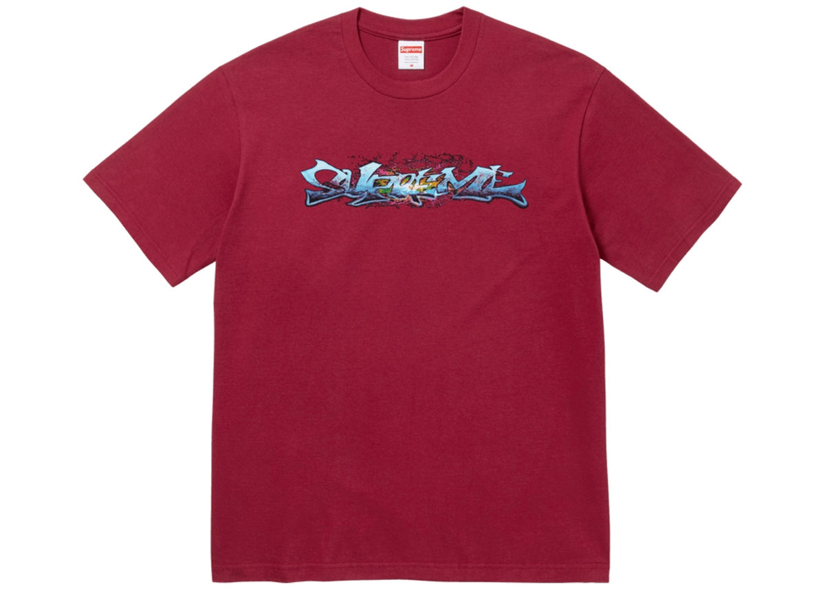 Supreme Tag Tee 'Cardinal'