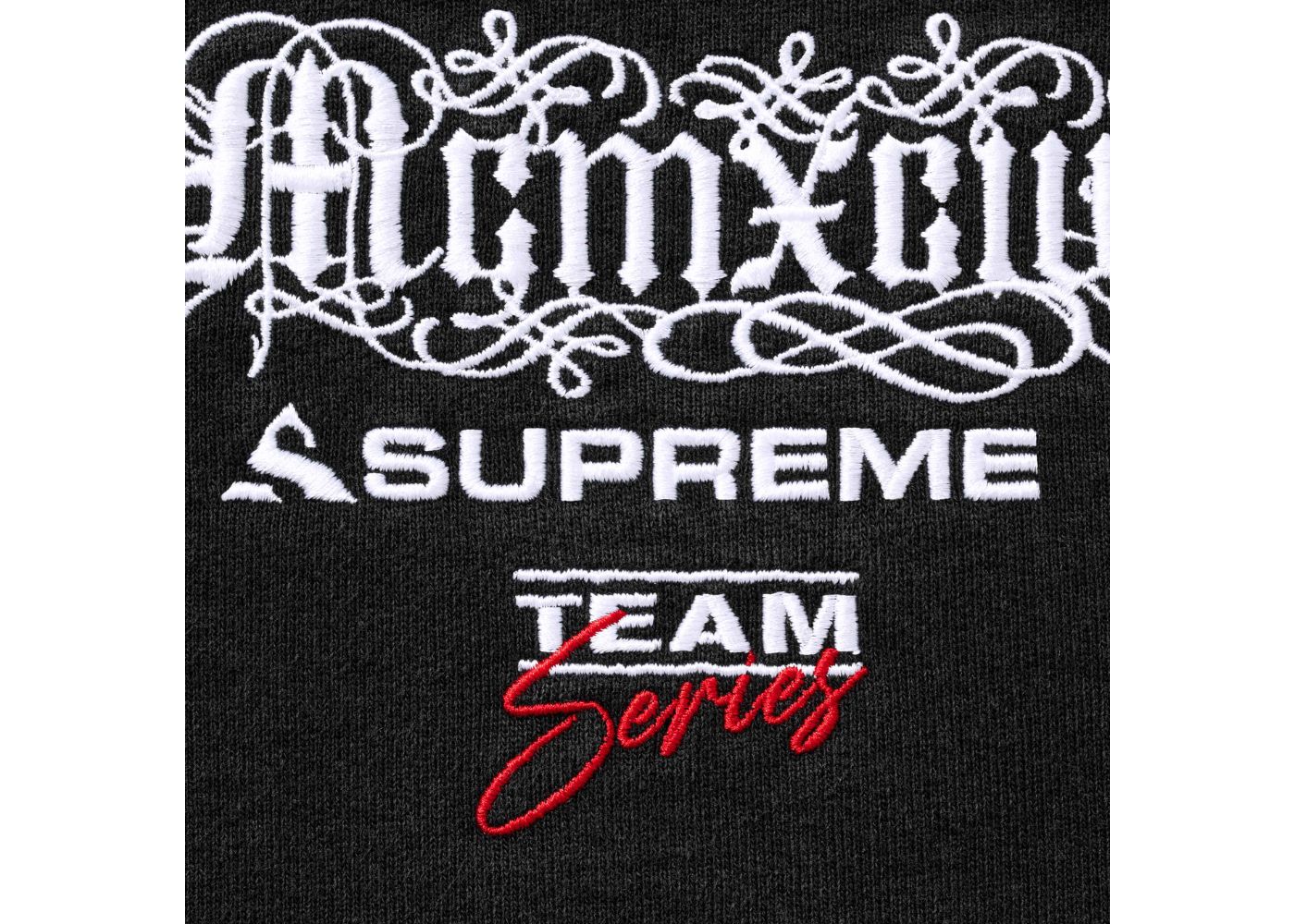 Supreme Racing Lined Zip Up Hooded Sweatshirt Hoodie Black