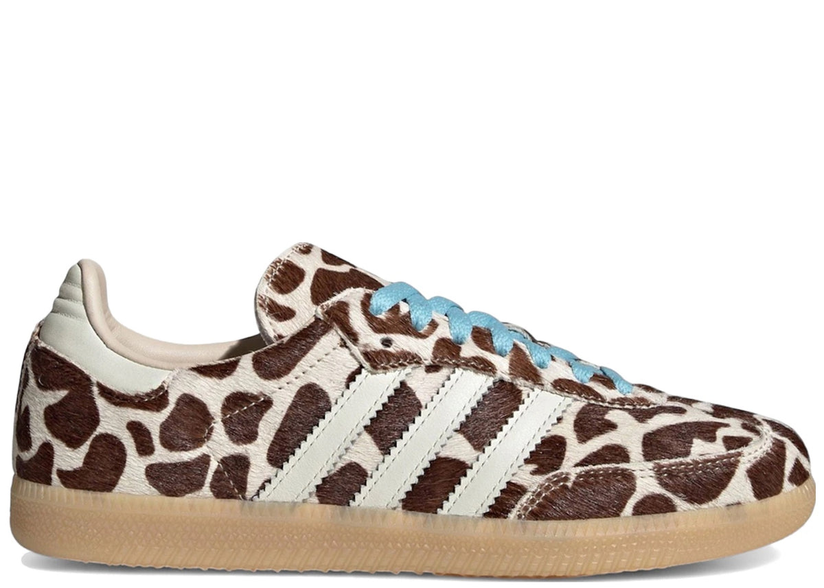 adidas Samba OG Giraffe Print Crystal Linen (Women's)