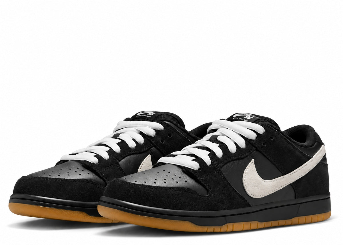 Nike Dunk Low Pro SB Black White Gum