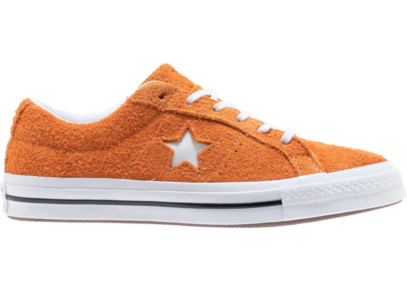 Converse One Star Ox Vintage Suede Bold Mandarin Orange