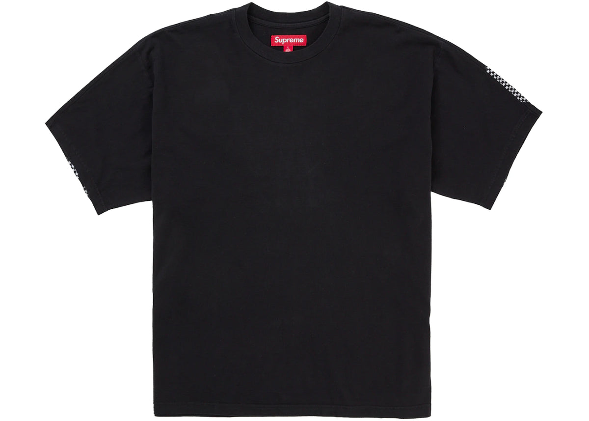 Supreme Checkerboard Intarsia S/S Top Black