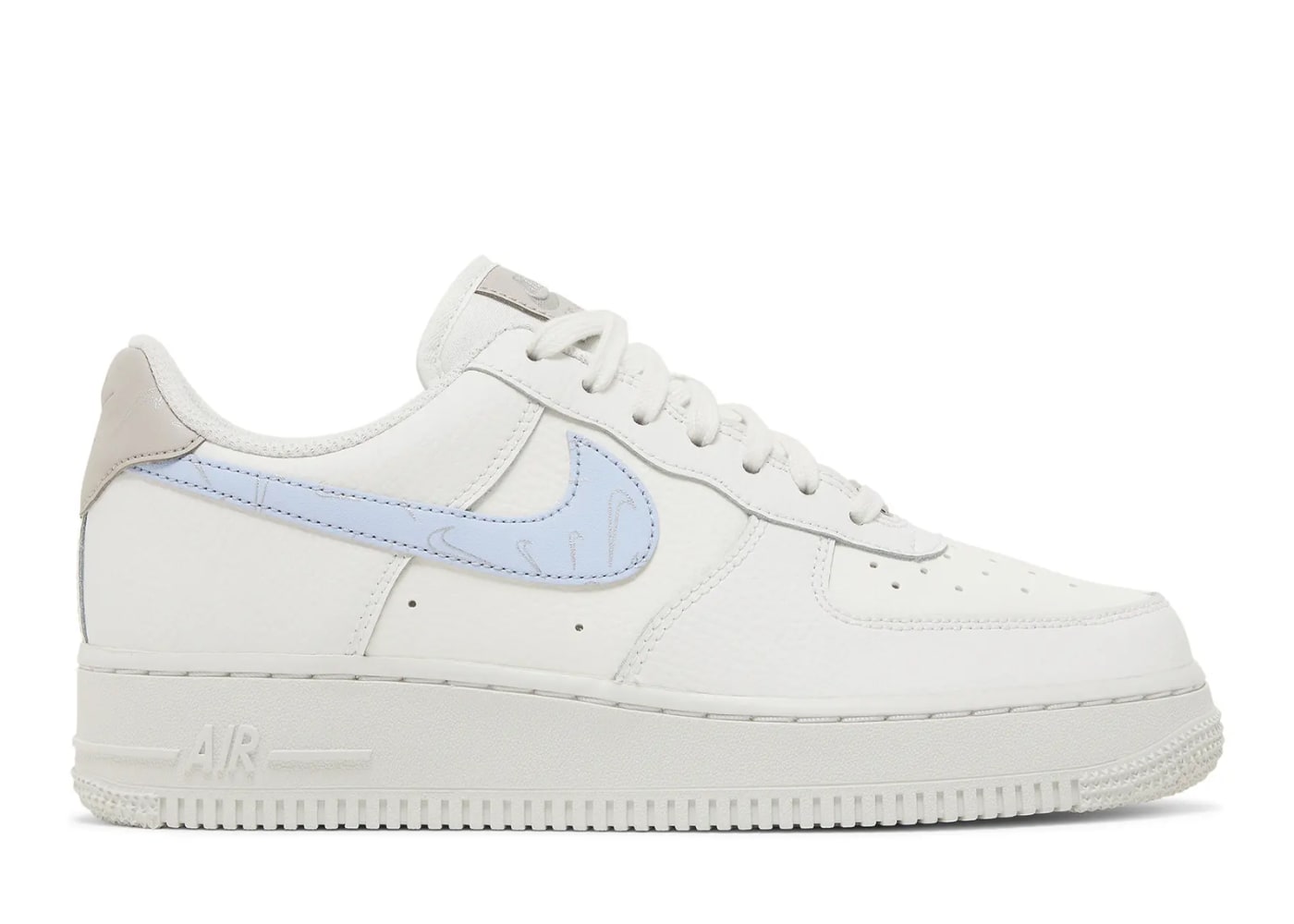 Nike Air Force 1 Low '07 Mini Swooshes White Football Grey (Women's)