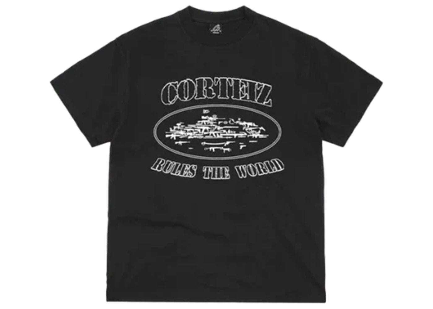 Corteiz OG Logo Artillery Tee Black