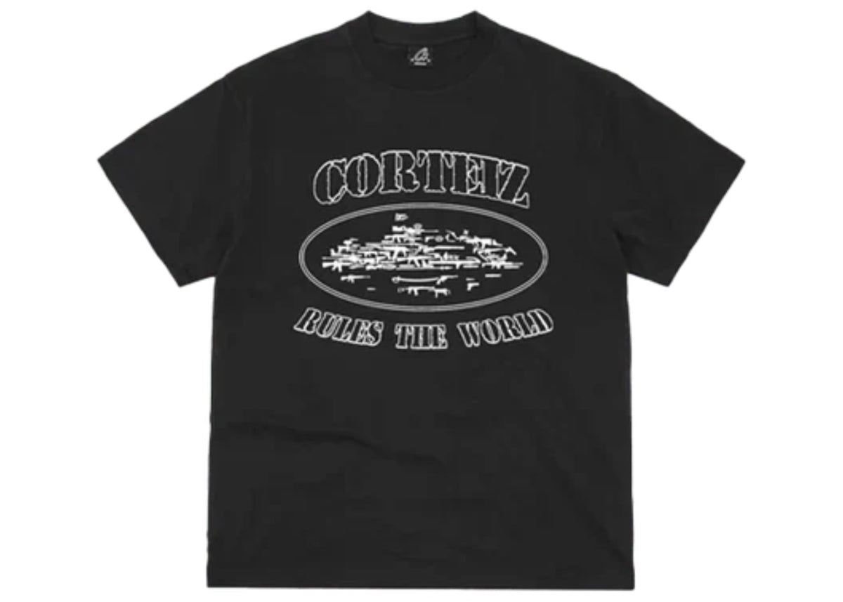 Corteiz OG Logo Artillery Tee Black
