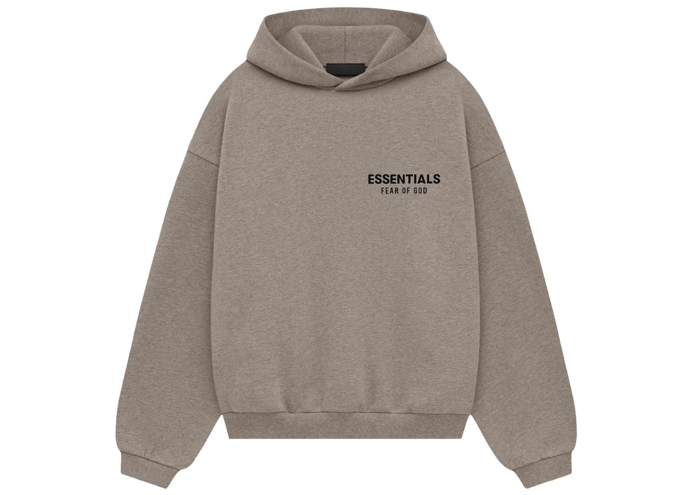 Fear of God Essentials Fleece Hoodie (FW24) Heather Gray