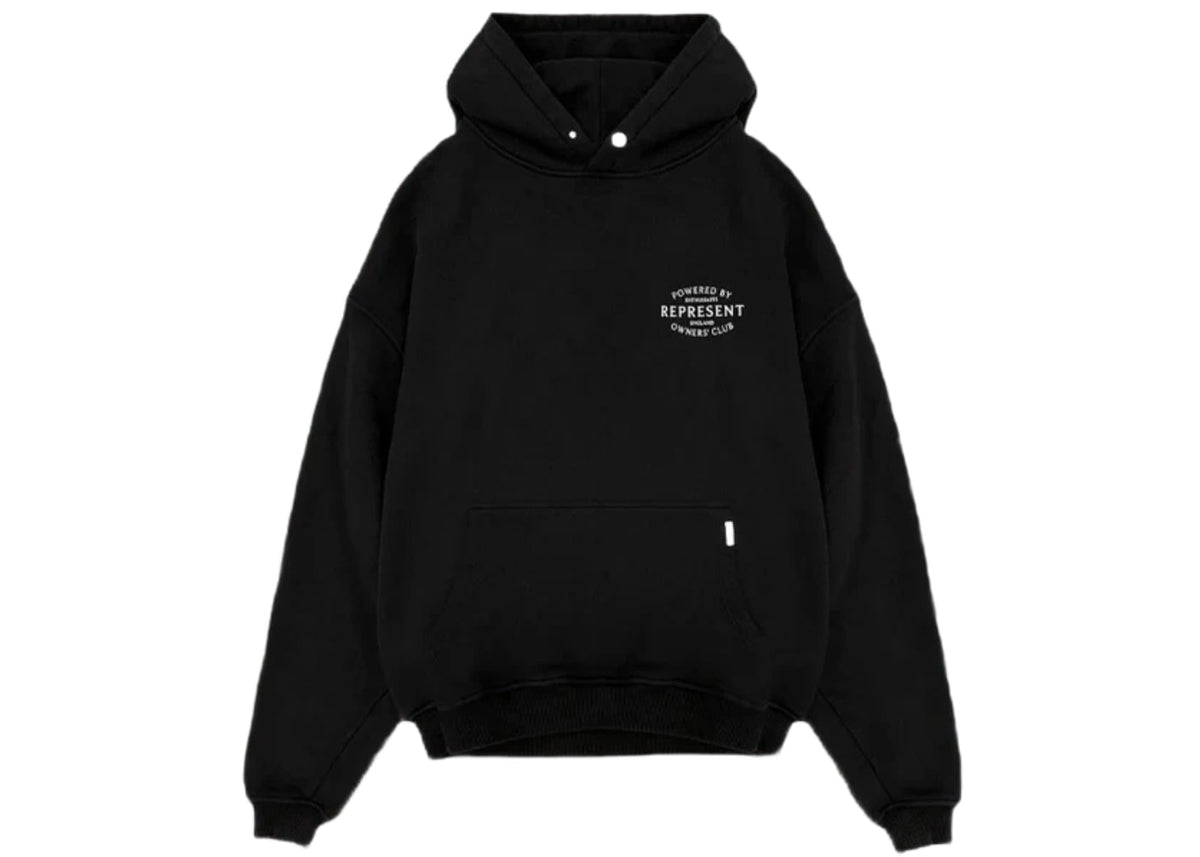 Represent Owners Club Stamp Hoodie Black