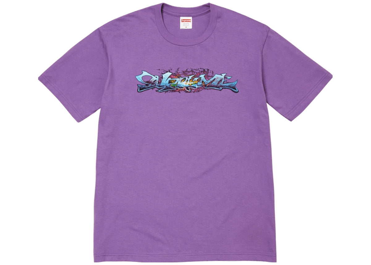 Supreme Tag Tee 'Purple'