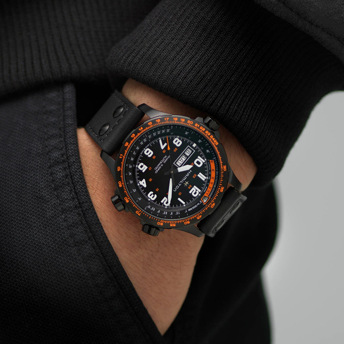 Hamilton Khaki Aviation X-Wind Day Date Auto | H77785733