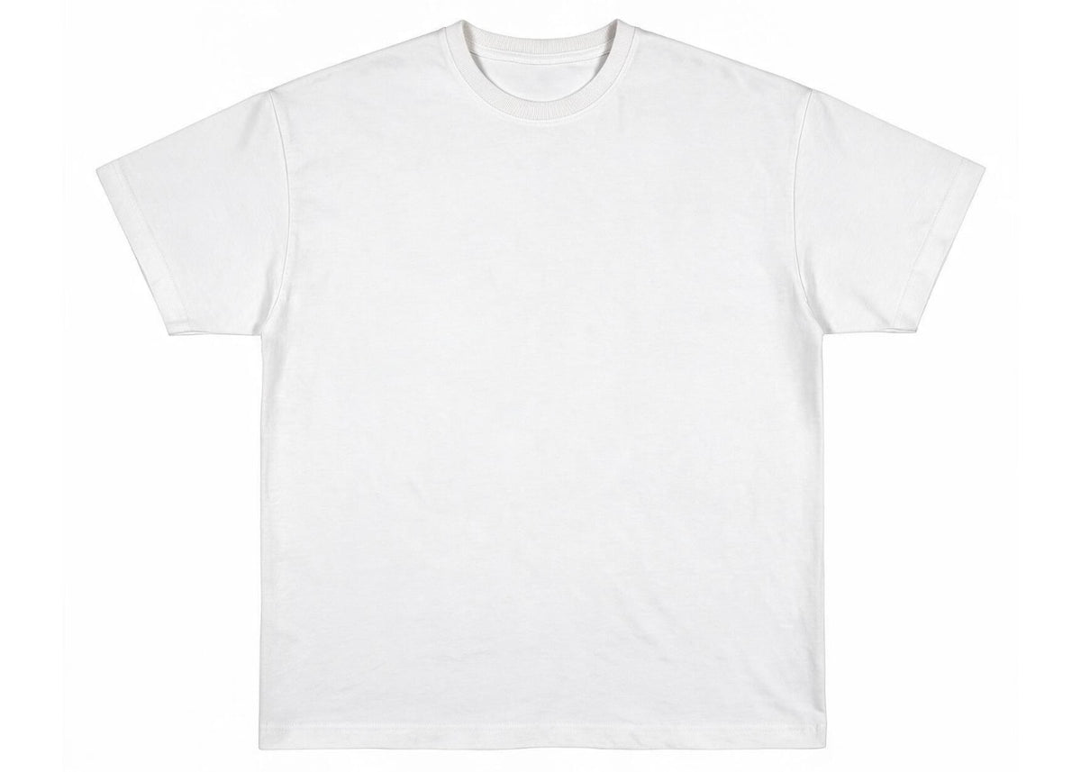 Cotton Garments Tshirt 190GSM White