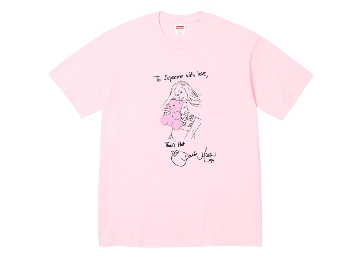 Supreme Paris Tee 'Light Pink'