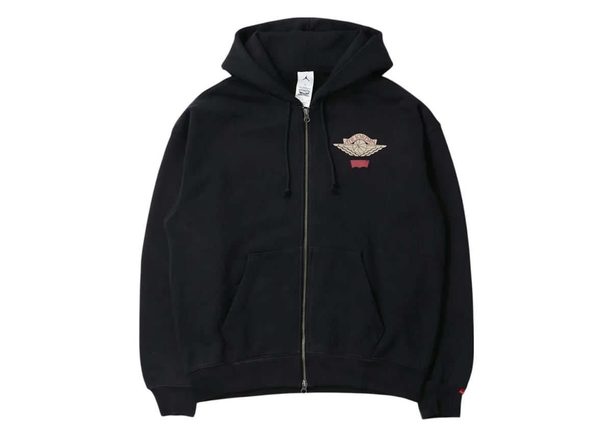 Nike Jordan x Levi's Full Zip Hoodie Black
