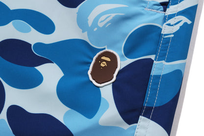 BAPE ABC Camo One Point Relaxed Fit Water Shorts Blue