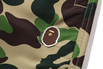 BAPE ABC Camo One Point Relaxed Fit Water Shorts Green