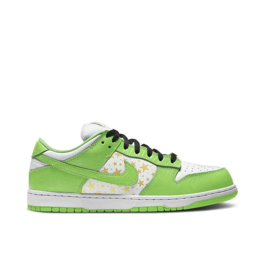 Nike SB Supreme Dunk Low Stars Mean Green