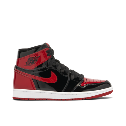Air Jordan 1 Retro High OG Patent Bred Black Red