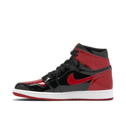 Air Jordan 1 Retro High OG Patent Bred Black Red