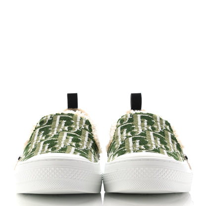 Dior B23 Slip On Oblique Tapestry Green
