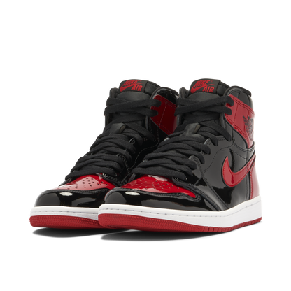 Air Jordan 1 Retro High OG Patent Bred Black Red