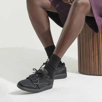 Air Jordan 1 Retro Low OG SP Travis Scott Black Phantom