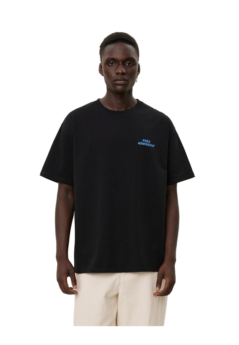 LATE NIGHT SERVICE - Print T-shirt - black   Les Deux Late Night Service Free Admission