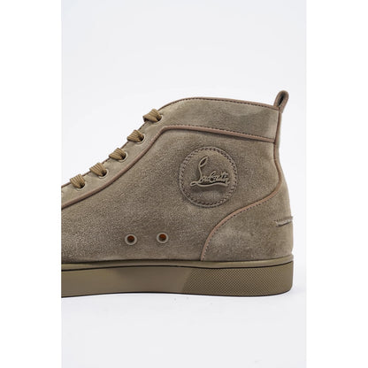 Christian Louboutin Louis Orlato Flat Khaki Suede