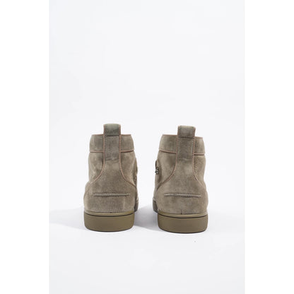 Christian Louboutin Louis Orlato Flat Khaki Suede