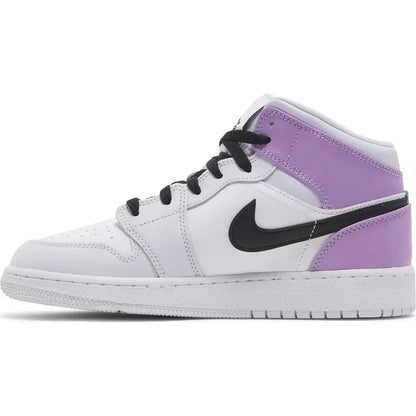 Air Jordan 1 Mid Barely Grape (GS)