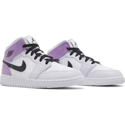 Air Jordan 1 Mid Barely Grape (GS)