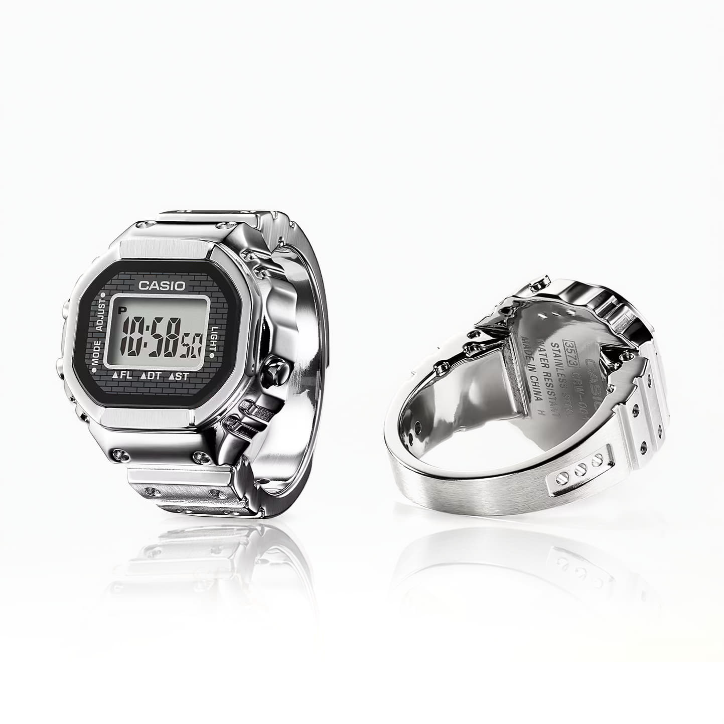 Casio 50th Anniversary Ring Watch CRW-001-1ER