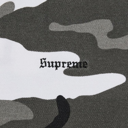 Supreme Washed Camo Polo Snow Camo