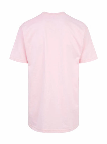 Supreme KAWS Chalk Logo Pink T-shirt