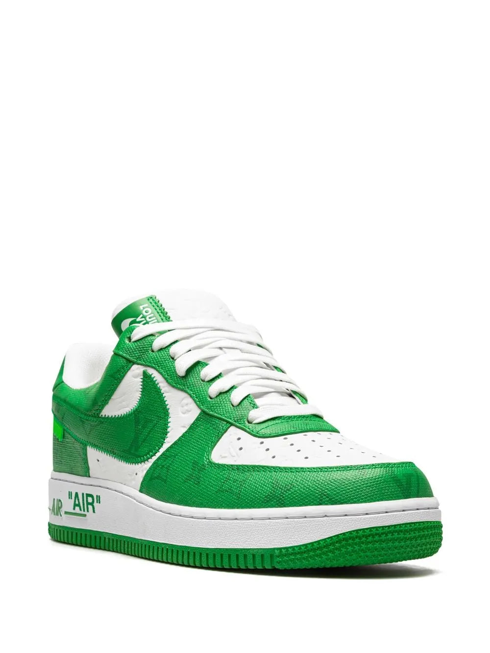 Nike Air Force 1 Low Louis Vuitton By Virgil Abloh White Green