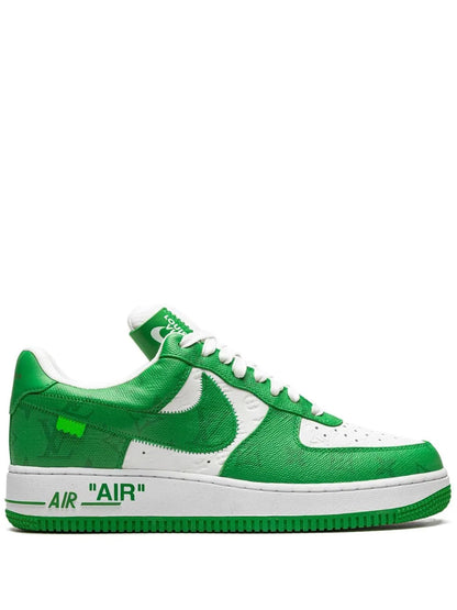 Nike Air Force 1 Low Louis Vuitton By Virgil Abloh White Green