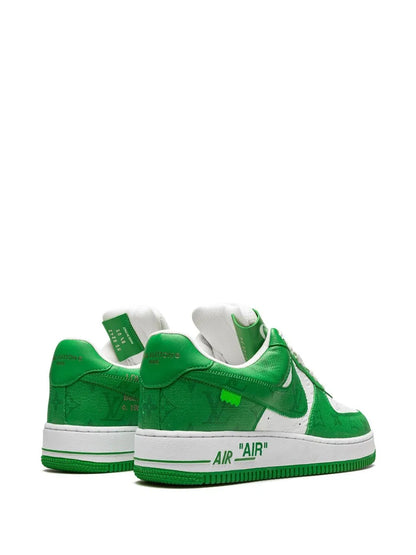 Nike Air Force 1 Low Louis Vuitton By Virgil Abloh White Green