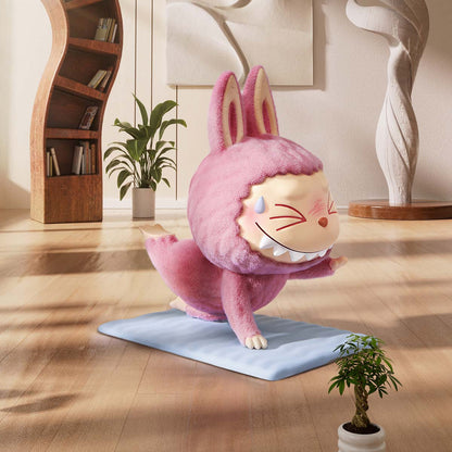 The Monsters Labubu Lazy Yoga Series Figures Blind Box