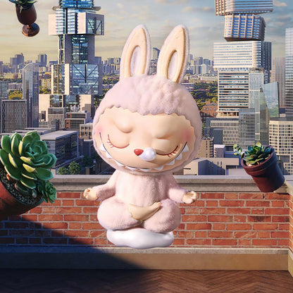 The Monsters Labubu Lazy Yoga Series Figures Blind Box