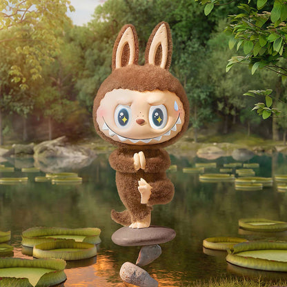 The Monsters Labubu Lazy Yoga Series Figures Blind Box