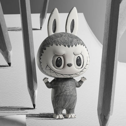 The Monsters Labubu MEGA 400% Sketch