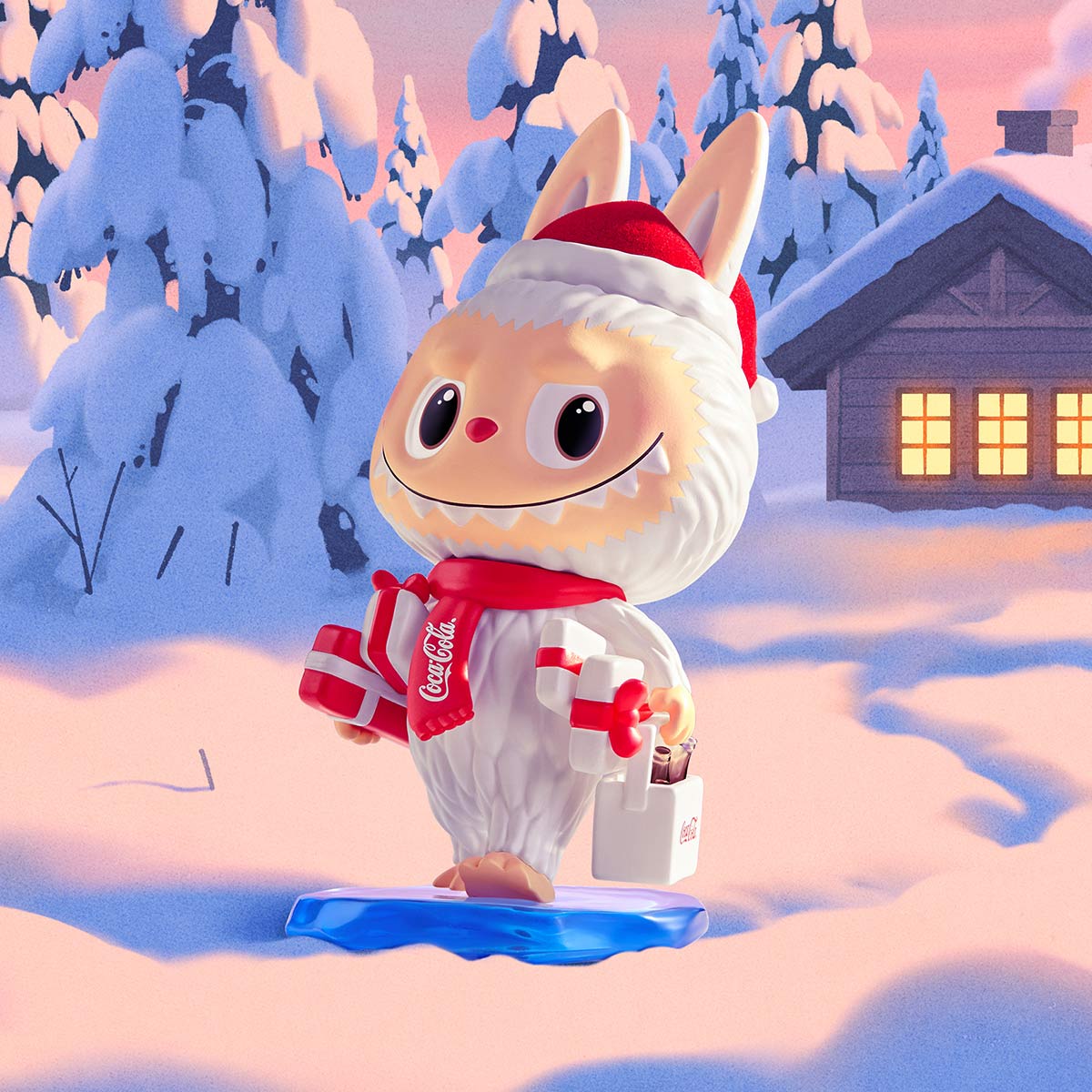 The Monsters Labubu Coca-Cola Series Figures Blind Box