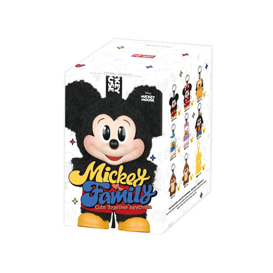 Disney Mickey Family Cute Together Keychain Series Figures Blind Box