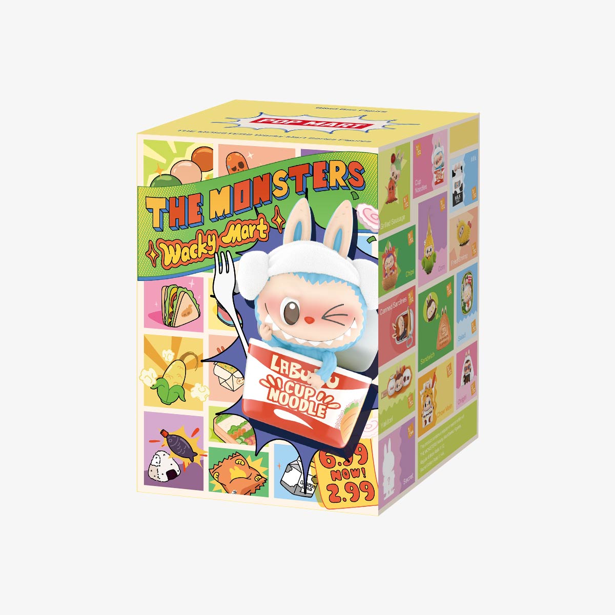 The Monsters Labubu Wacky Mart Series Figures Blind Box