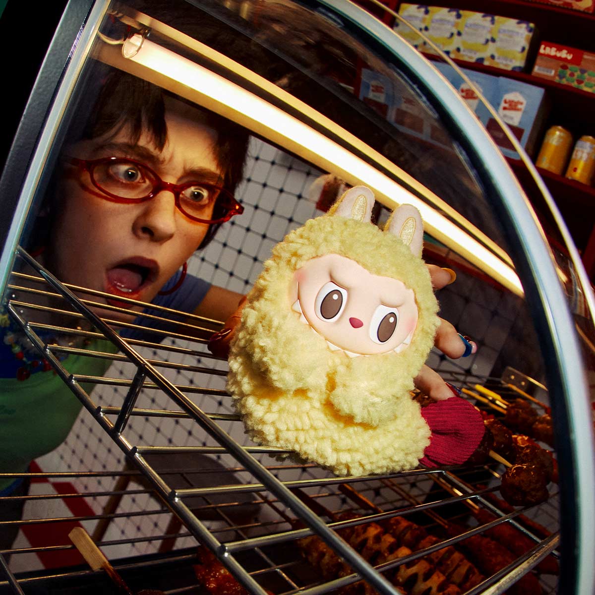 Labubu Wacky Mart Series-Earphone Case