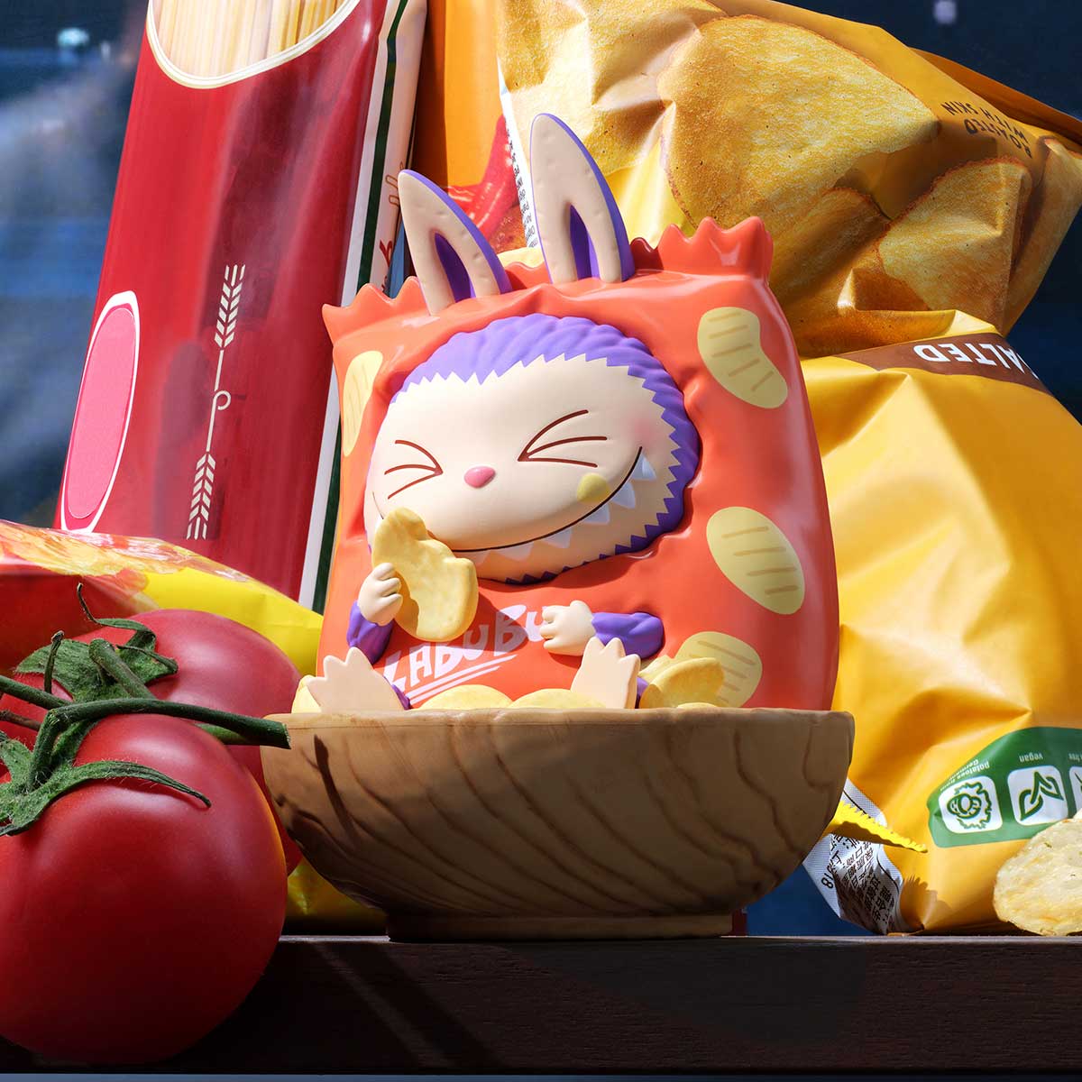 The Monsters Labubu Wacky Mart Series Figures Blind Box