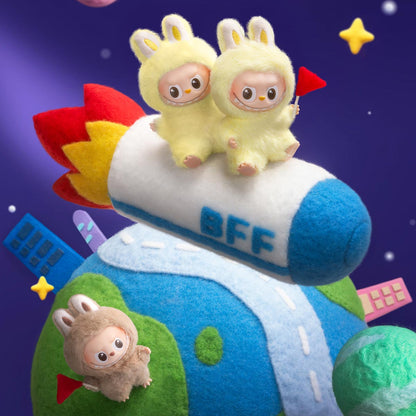 THE MONSTERS Labubu PIN FOR LOVE SERIES Vinyl Plush Pendant Blind Box (N-Z)